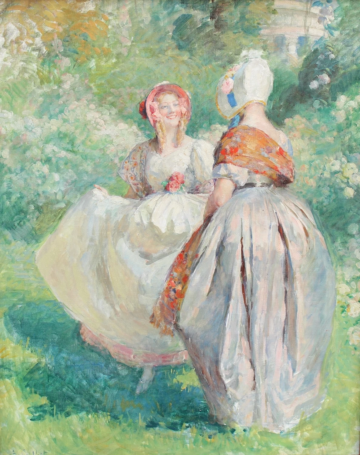 Conversazione nel parco